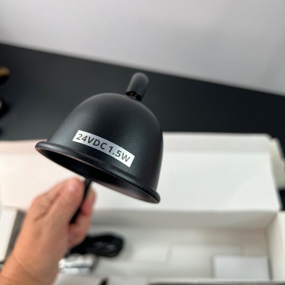 Ikea TVÄRDRAG Cabinet Lighting Led Lamp Steel Black NEW 405.168.41 - Picture 5 of 15